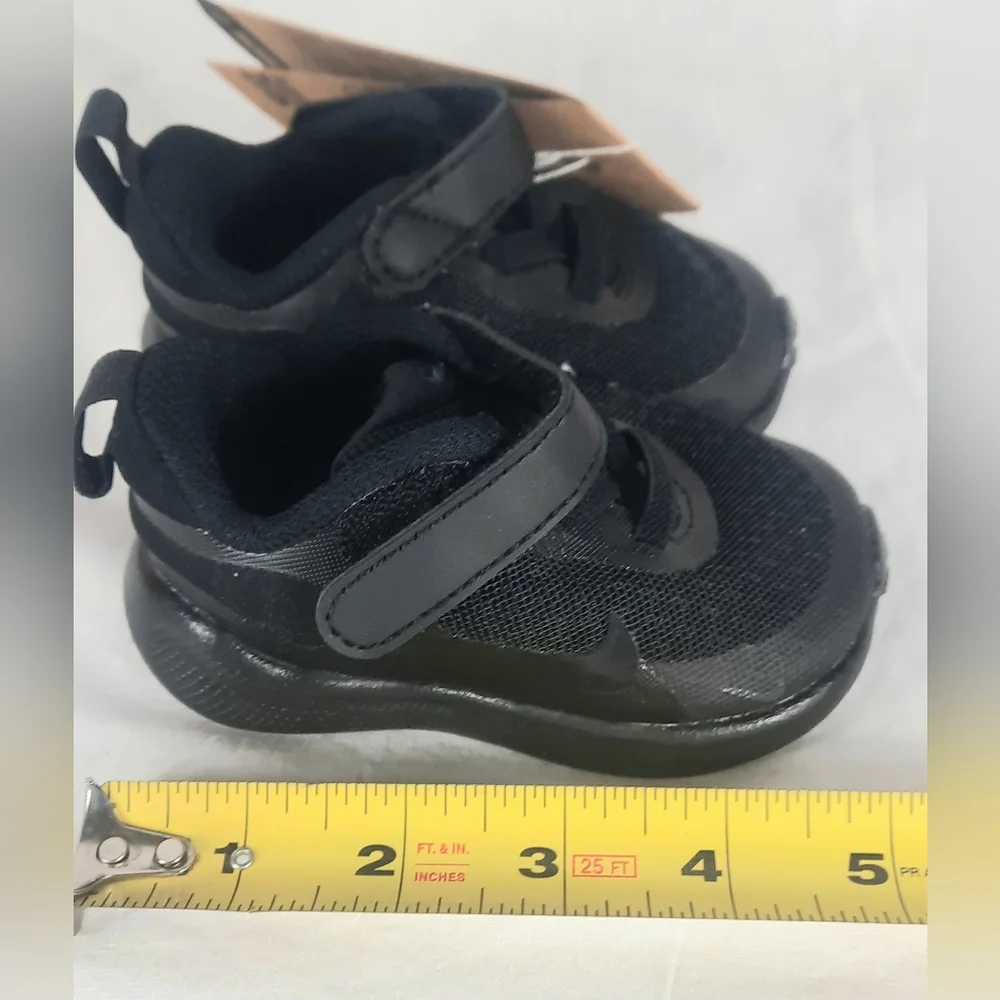 Nike Revolution 7 Baby Toddler Shoes Size 3C Black Anthracite FB7691-001 NEW